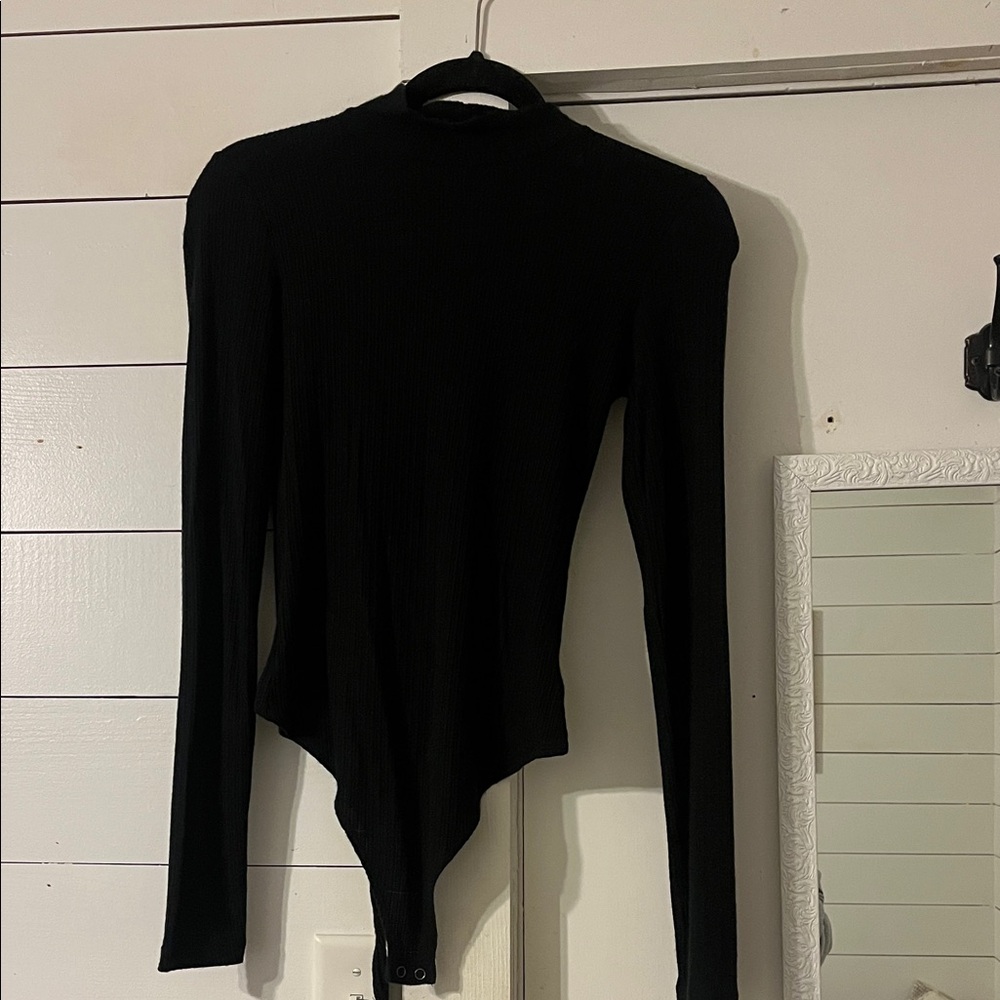 American Eagle Outfitters Classic Black Bodysuit